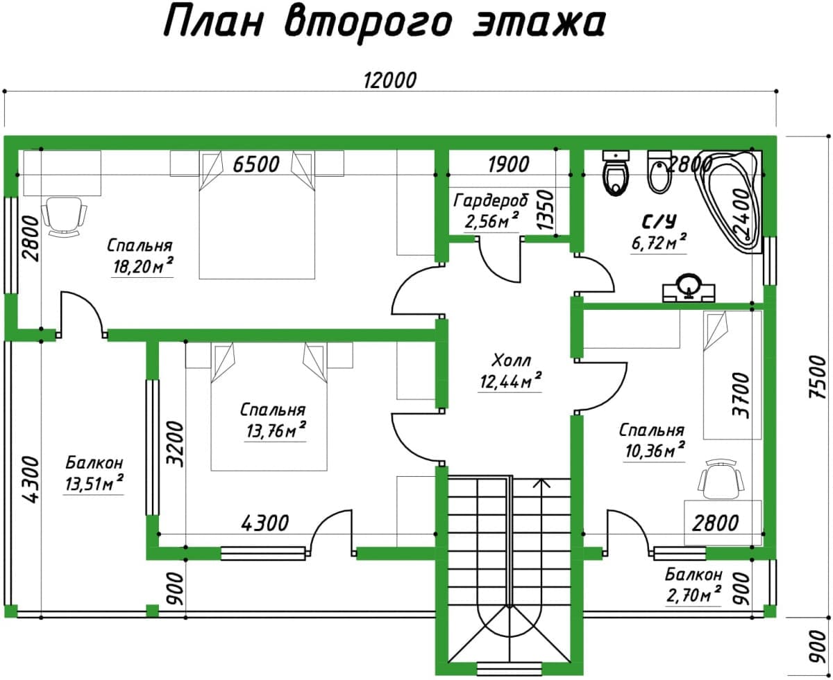 Проект ПД-156,7 - ракурс 4