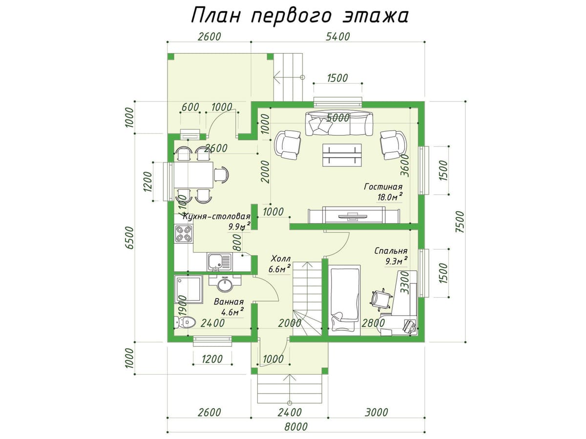 Проект ПМ-123,7 - ракурс 3