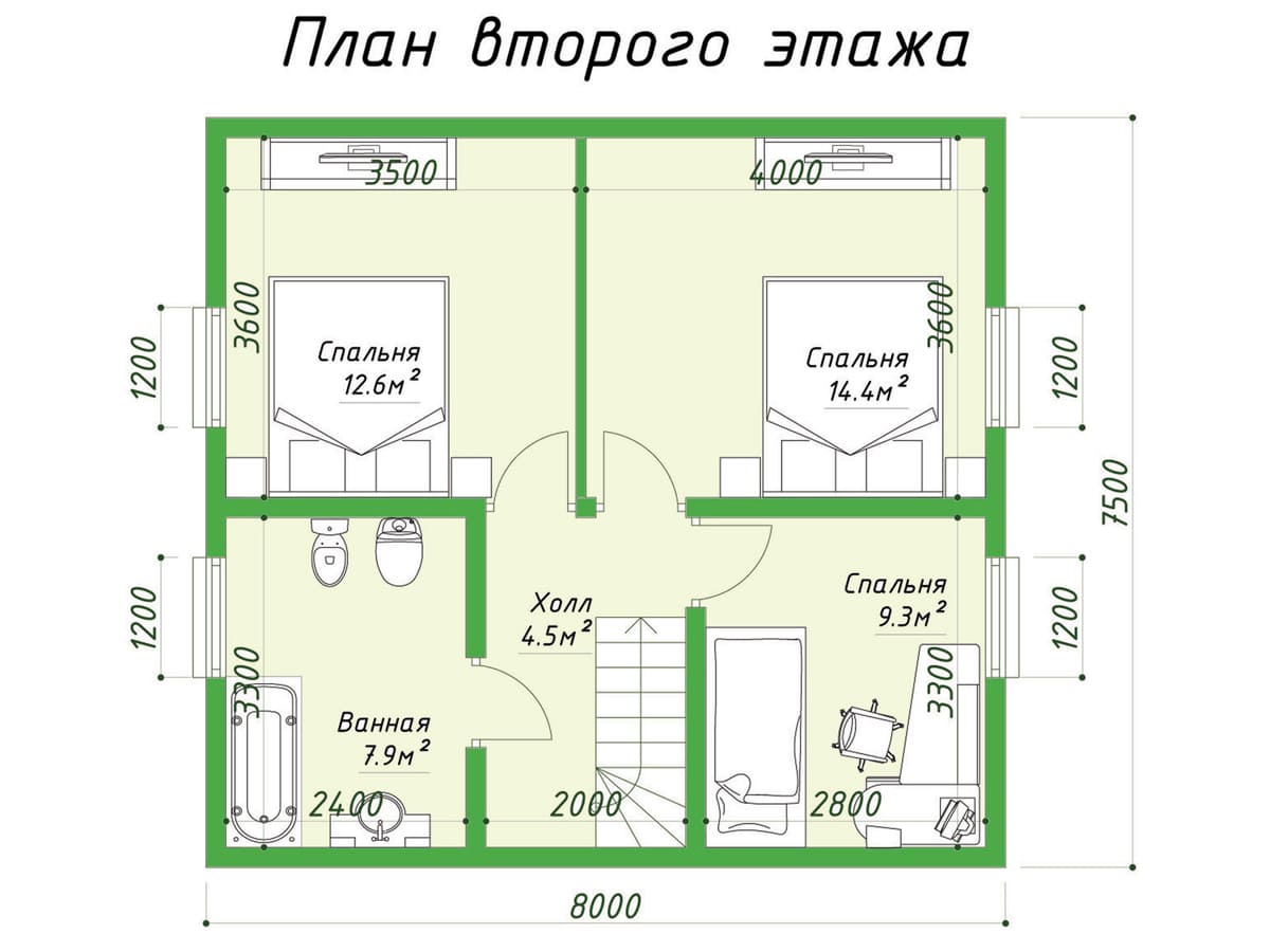 Проект ПМ-123,7 - ракурс 4
