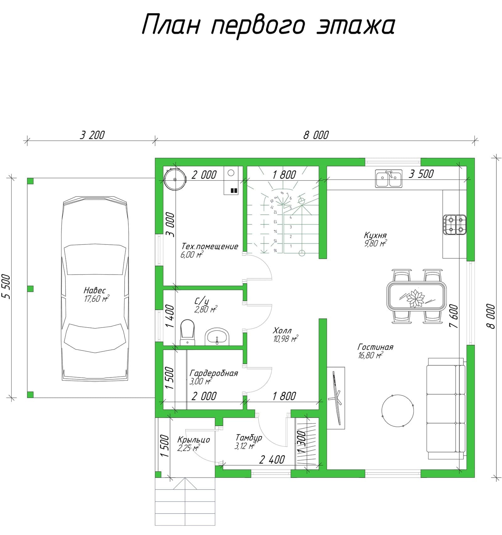 Проект ПМ-128,8 - ракурс 3